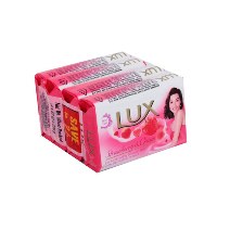 LUX SOAP STRAWBERRY &  CREAM, 54 G X 4 U